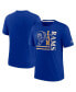 ფოტო #1 პროდუქტის Men's Royal Los Angeles Rams Wordmark Logo Tri-Blend T-shirt