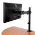 StarTech.com Desk Mount Monitor Arm for up to 34" (8 kg) VESA Compatible Displays - Articulating Pole Mount Single Monitor Arm - Ergonomic Height Adjustable Monitor Mount - Desk Clamp/Grommet - Clamp - 8 kg - 33 cm (13") - 68.6 cm (27") - 100 x 100 mm - Black