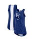 ფოტო #1 პროდუქტის Women's Royal Kansas City Royals Right Mix High Neck Tank Top