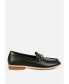 Фото #2 товара HOLDA Women's Horsebit Embellished Loafers With Stitch Detail