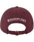 Фото #4 товара Men's Maroon Mississippi State Bulldogs Varsity Letter Adjustable Hat