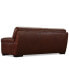 Фото #9 товара Myars 91" Leather Sofa, Created for Macy's