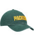 Фото #4 товара Men's Green Green Bay Packers Clean Up Script Adjustable Hat