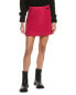 Ganni Twill Wool-Blend Suiting Skirt Women's