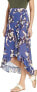 Echo Design 256728 Women's Lily Ruffle Wrap Skirt Bottom Swimwear Size S/M