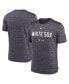 ფოტო #2 პროდუქტის Men's Heather Charcoal Chicago White Sox Authentic Collection Velocity Performance Practice T-shirt