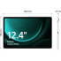Фото #4 товара Samsung Galaxy Tab S9 FE+ 12.4 5G 256 GB Touch-Tablet Anthrazit