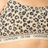 Фото #2 товара Calvin Klein 289625 Ck One Cotton Unlined Bralette, Stephen Animal Print, S