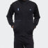 Фото #3 товара adidas 运动型格夹克纯色外套 男款 黑色 / Куртка Adidas Trendy Clothing FM9344