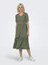 Dámské šaty JDYDALILA Loose Fit 15195291 Deep Lichen Green