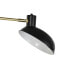 Напольный светильник DKD Home Decor Чёрный Позолоченный Металл 50 W 220 V 120 x 30 x 174 cm