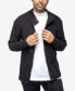 ფოტო #4 პროდუქტის Men's Button Up Stand Collar Ribbed Knit Cardigan Sweater