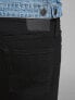 Jack & Jones Liam skinny jeans in black denim W29 L34 - фото #5