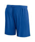 Фото #3 товара Men's Blue Orlando Magic Post Up Mesh Shorts