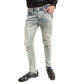 Men's Modern Grunge Skinny Fit Denim Jeans