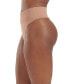 Фото #4 товара Women's Active Seamless Micro Stretch High Waist Thong Underwear 4A1H01