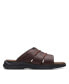 ფოტო #2 პროდუქტის Men's Leather Walkford Easy Slide Sandals