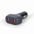 Фото #2 товара Gembird TA-U2QC3-CAR-01 - Auto - Cigar lighter - Black