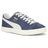 Фото #2 товара Puma Clyde Og Lace Up Mens Blue Sneakers Casual Shoes 39196201