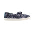Фото #1 товара TOMS Alpargata Slip On Toddler Girls Blue Sneakers Casual Shoes 10011443