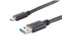 Фото #2 товара ShiverPeaks BS13-31045 - 3 m - USB A - USB C - USB 3.2 Gen 1 (3.1 Gen 1) - 5000 Mbit/s - Black
