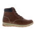 Фото #1 товара Lugz Hardwood MHARDWGV-7745 Mens Brown Synthetic Lace Up Casual Dress Boots 13