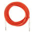 Fame Authentic Instrument Cable 9 m Red Straight/Straight