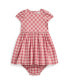 Фото #1 товара Платье для малышей Polo Ralph Lauren в клетку из хлопка - (Платья и юбки)