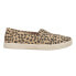 Фото #1 товара TOMS Avalon LeopardCheetah Slip On Womens Beige Sneakers Casual Shoes 10016326T
