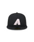 Фото #7 товара Men's Black Arizona Diamondbacks 2024 Mother's Day On-Field 59FIFTY Fitted Hat