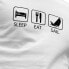 ფოტო #3 პროდუქტის KRUSKIS Sleep Eat And Sail short sleeve T-shirt