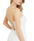 Фото #3 товара Women's Elle Sleeveless Open-Back Lace Jumpsuit