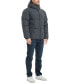 Фото #3 товара Men's Quilted Zip Front Hooded Puffer Jacket