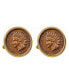 ფოტო #1 პროდუქტის 1800's Indian Penny Bezel Coin Cuff Links