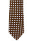 Фото #2 товара Brooks Brothers Brown Tossed Flowers Linen & Silk-Blend Tie Men's Brown Reg