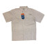 Фото #1 товара Habit Men's UPF40+ Herring Lake Short Sleeve River Shirt