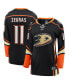 ფოტო #1 პროდუქტის Women's Trevor Zegras Black Anaheim Ducks Home Breakaway Player Jersey