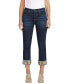 Фото #1 товара Women's Carter Mid Rise Slim Leg Jeans