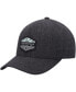 Men's Heather Black Sawing Logs Snapback Hat