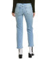 Good American Good Legs Indigo Straight Jean Women's