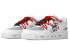 【定制球鞋】 Nike Air Force 1 Low 涂鸦风暴 童趣 街头 潮玩 多彩泼墨 低帮 板鞋 女款 白彩 / Кроссовки Nike Air Force DD8959-100