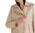 Фото #2 товара Scoop Faux Leather Asymmetrical Zip Moto Jacket Women's Beige XL 16-18