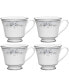 Sweet Leilani Set of 4 Cups, Service For 4