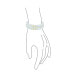 ფოტო #2 პროდუქტის Set Of 3 Rainbow Iridescent Created White Moonstone Round Bead 8MM Stacking Strand Stretch Bracelet For Women Men Teen Unisex