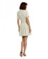 ფოტო #2 პროდუქტის Women's Tweed Short Sleeve Blazer Mini Dress