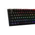 Фото #5 товара Mechanische Gaming-Tastatur THE G-LAB KEYZ CARBON EX/FR Hintergrundbeleuchtung blauer Schalter Handgelenkauflage FR