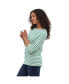 ფოტო #3 პროდუქტის Women's Lesedi 3/4 Stripe Tee