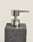 Travertine marble bathroom soap dispenser