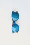 Фото #4 товара Зеркальные солнцезащитные очки в пластиковой оправе ZARA