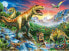 Фото #1 товара Пазл для детей Ravensburger 100 elementów XXL Epoka Dinozaurów